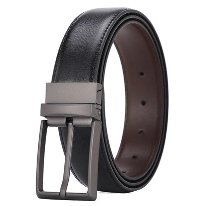 Ceinture Réversible Homme : Indispensable pour un Style Polyvalent F / 125cm