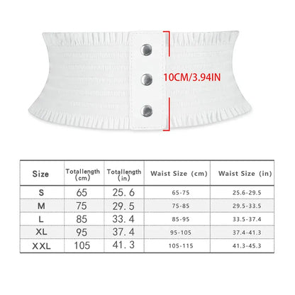 WHITE / 65cm Ceinture rose fushia CeinturesCuir