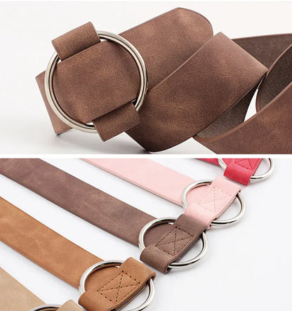 Ceinture rose poudré CeinturesCuir