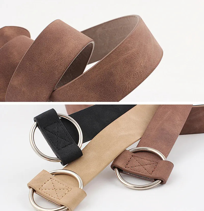 Ceinture rose poudré CeinturesCuir