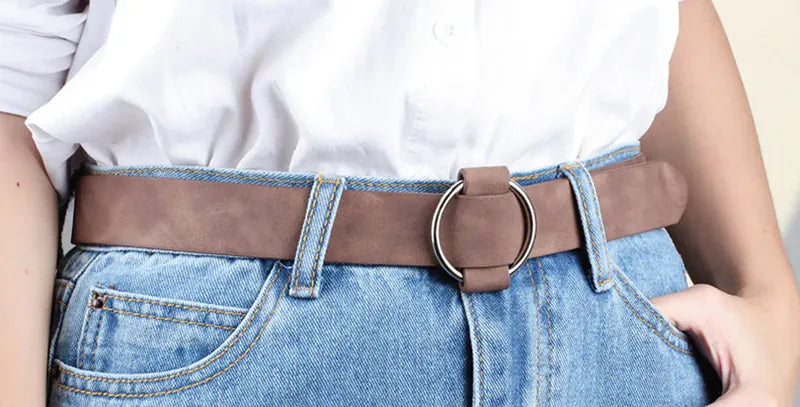 Ceinture rose poudré CeinturesCuir