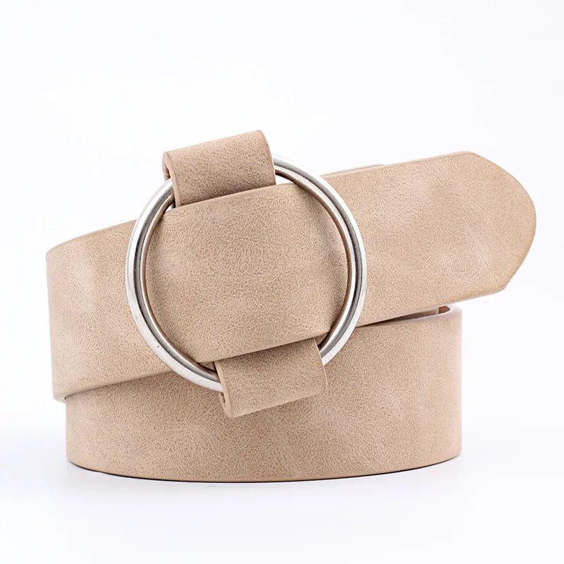 C Khaki / 105CM Ceinture rose poudré CeinturesCuir