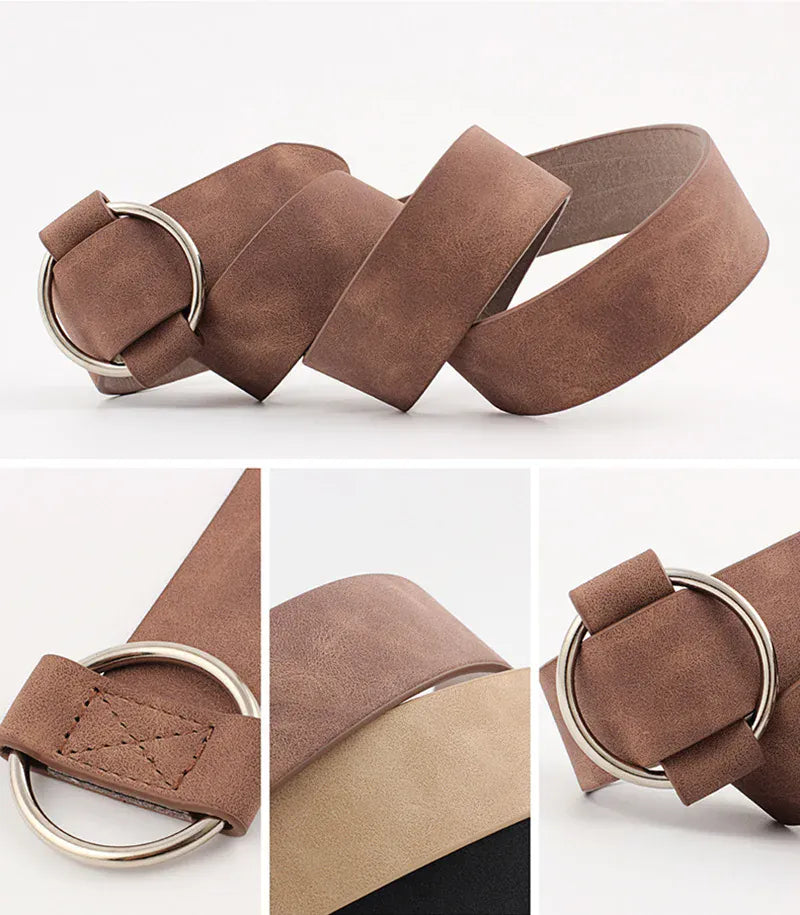 Ceinture rose poudré CeinturesCuir