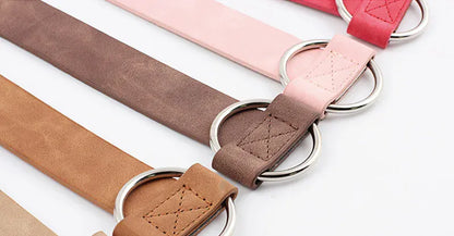 Ceinture rose poudré CeinturesCuir