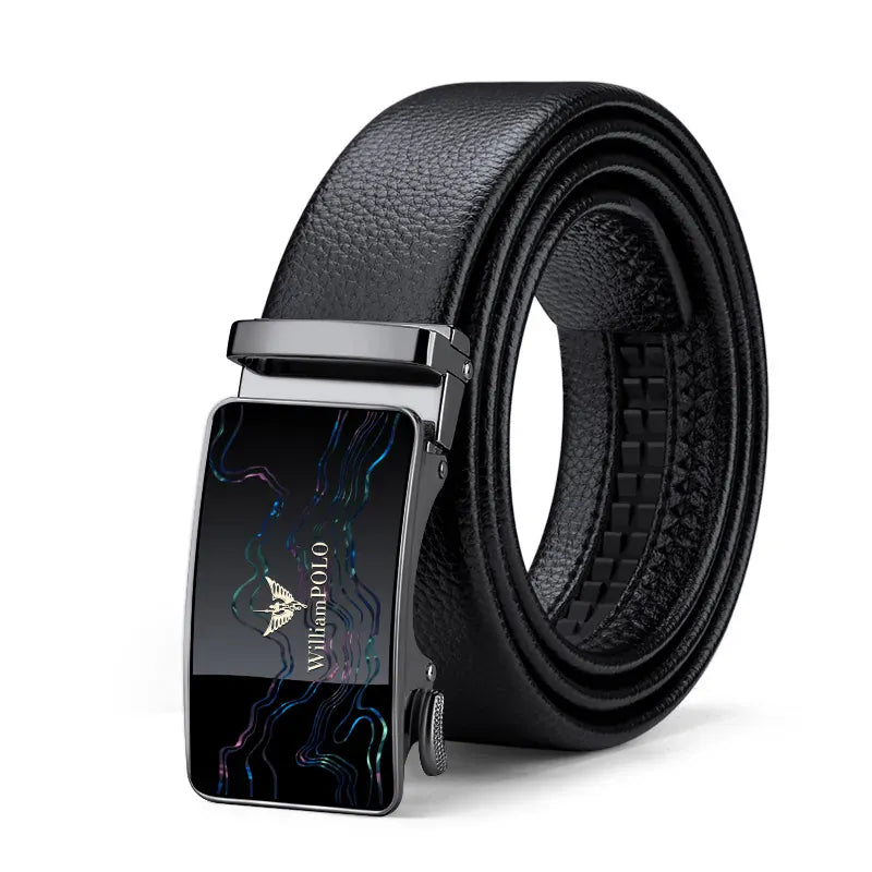 Métallisée / 130cm Ceinture Sans Trou Homme Ma boutique