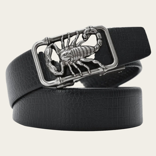Argent / 120cm Ceinture Scorpion Homme Ma boutique