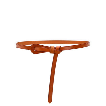 Camel / 105CM / China Mainland Ceinture sur robe noire CeinturesCuir