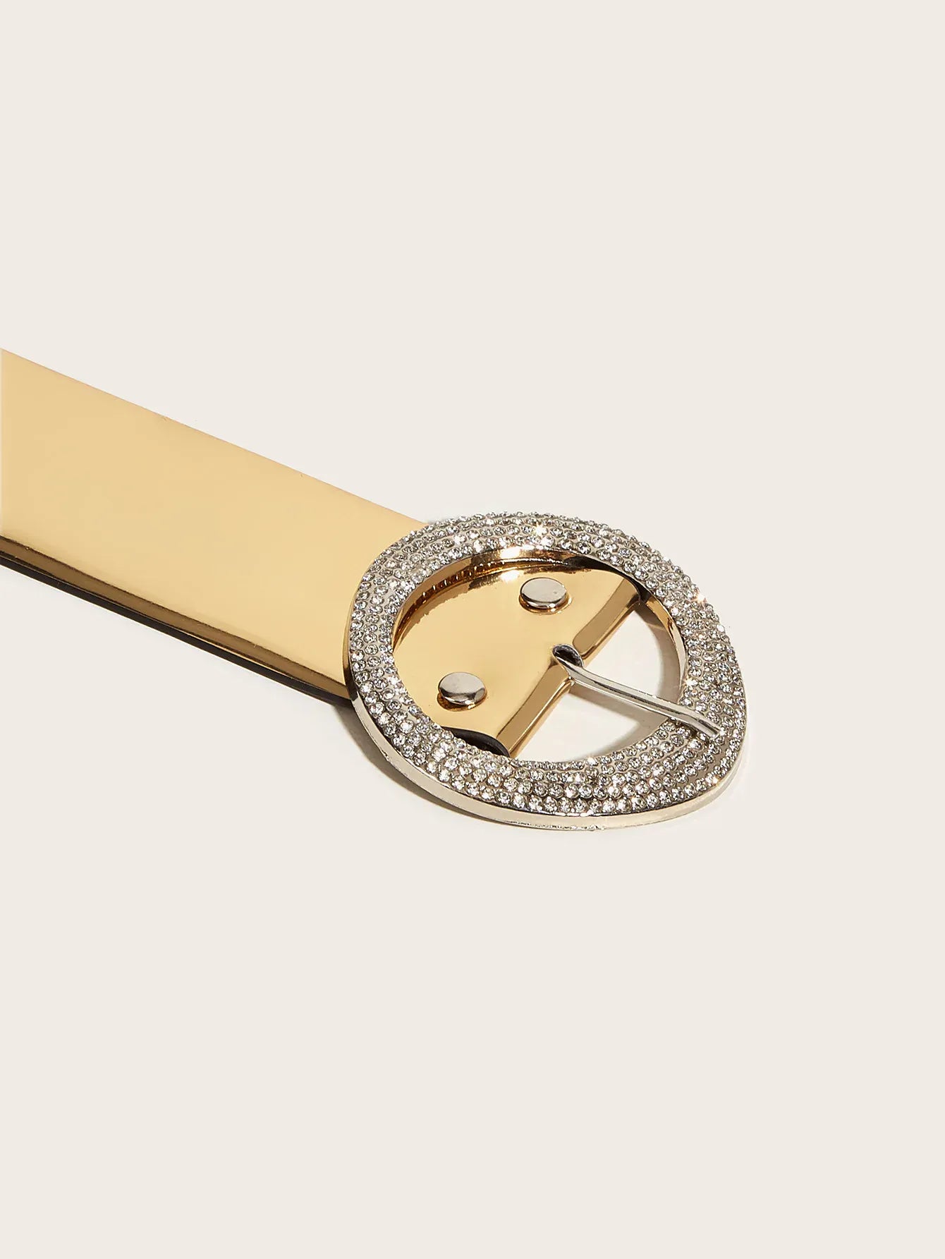 Ceinture tressée dorée CeinturesCuir
