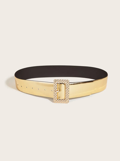 Ceinture tressée dorée CeinturesCuir