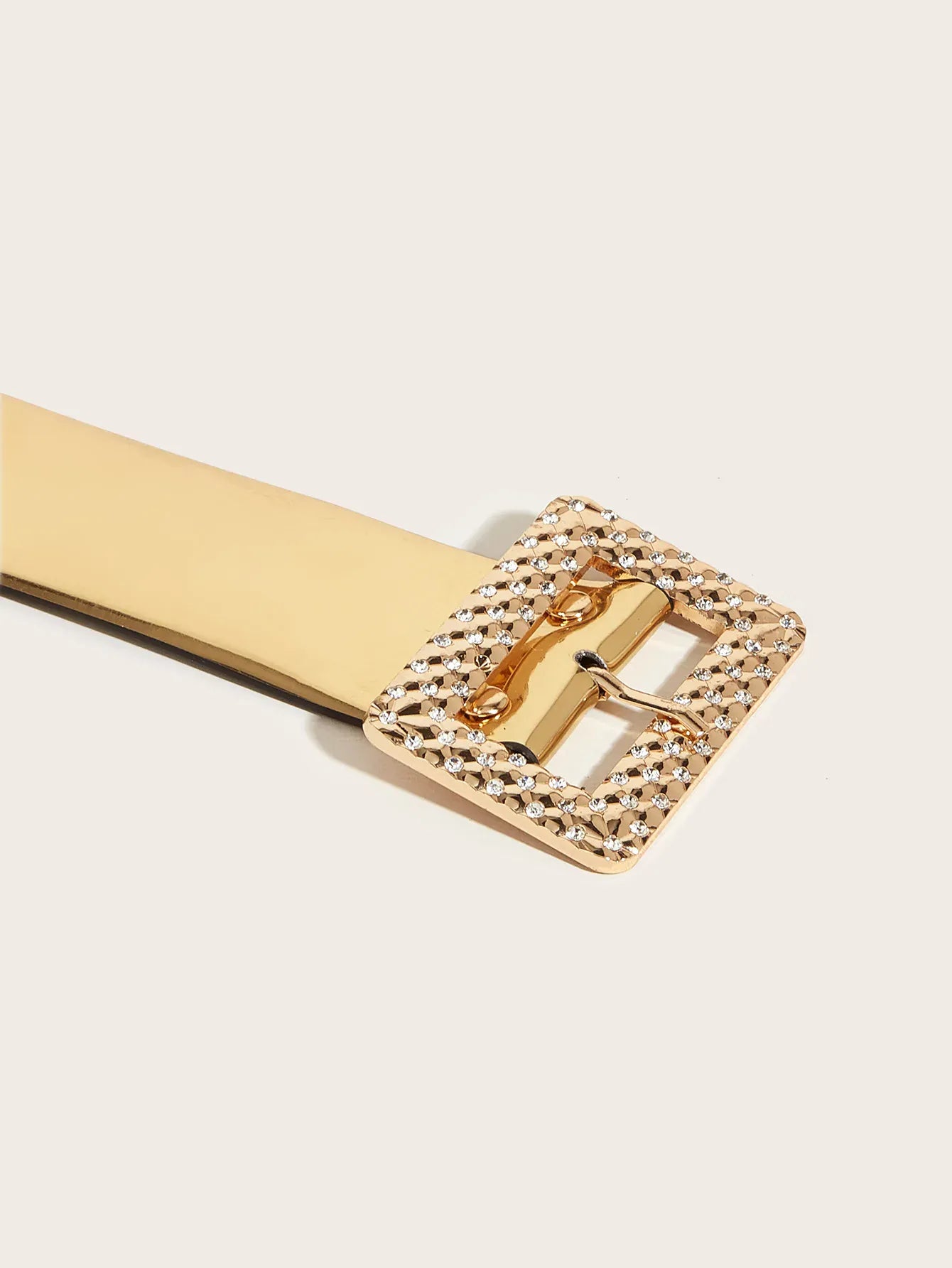 Ceinture tressée dorée CeinturesCuir