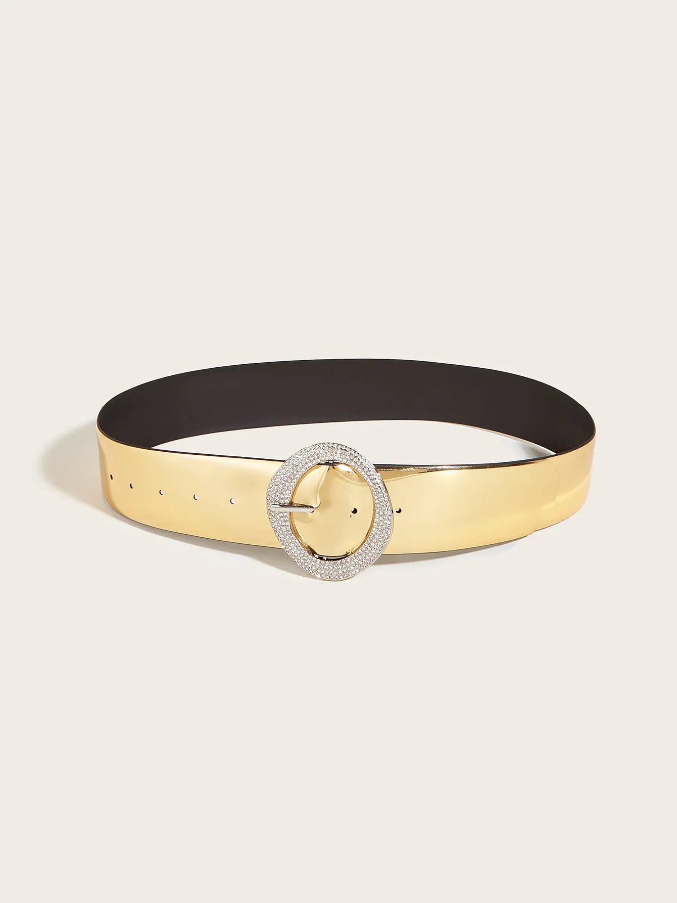 Ceinture tressée dorée CeinturesCuir