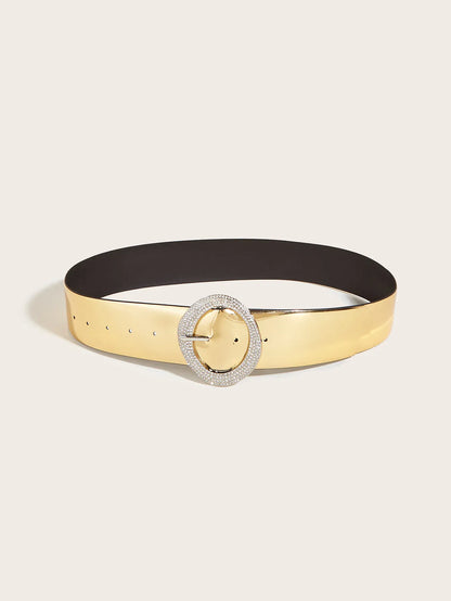 Ceinture tressée dorée CeinturesCuir