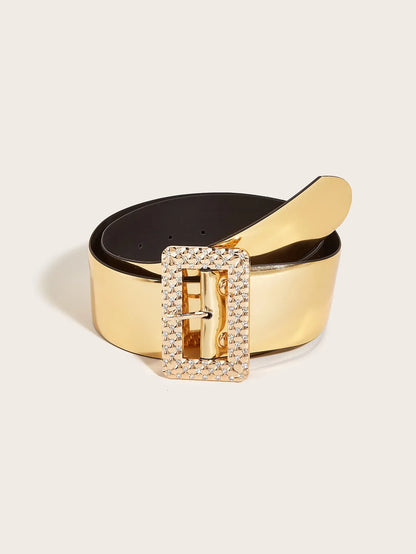 Ceinture tressée dorée CeinturesCuir