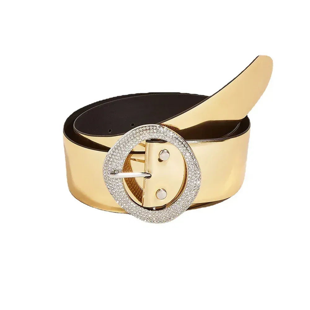 Ceinture tressée dorée CeinturesCuir