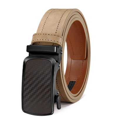 Camel / 135cm Ceinture Végane Homme Boucle Automatique Ma boutique