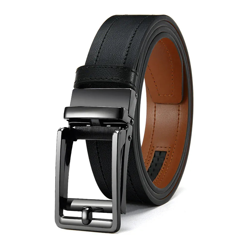 Noir / 105cm Ceinture Véritable Homme Ma boutique