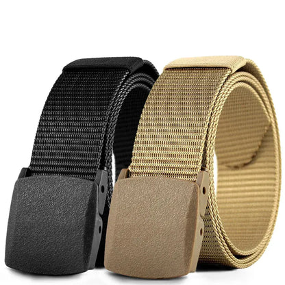 WYSL Black Khaki / 125cm Ceintures Automatiques Homme en Tissus Ma boutique