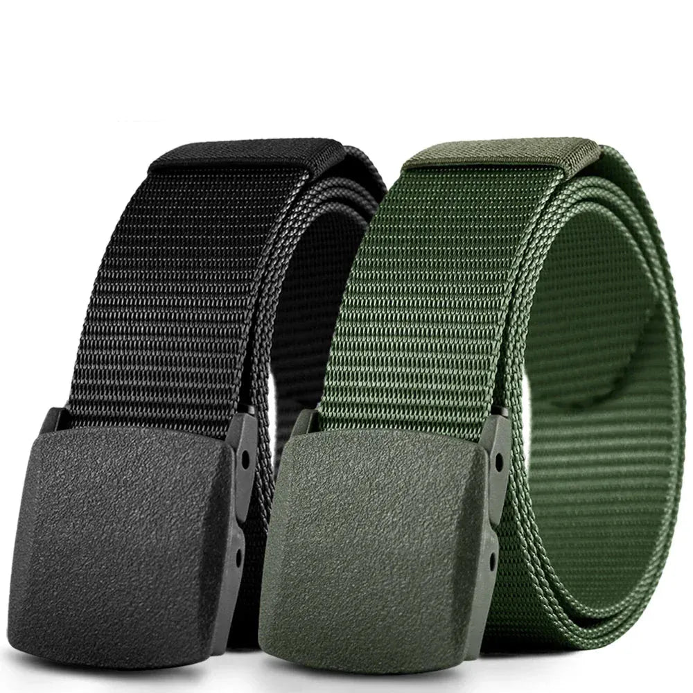 WYSL Black Green / 125cm Ceintures Automatiques Homme en Tissus Ma boutique