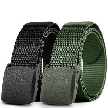 WYSL Black Green / 125cm Ceintures Automatiques Homme en Tissus Ma boutique