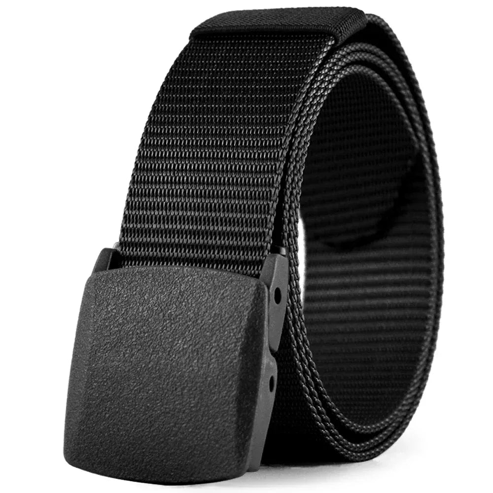 WYSL Black / 125cm Ceintures Automatiques Homme en Tissus Ma boutique