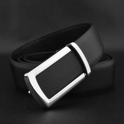 Argent Noir / 125cm Ceintures Cuir Homme Boucle Argent Ma boutique