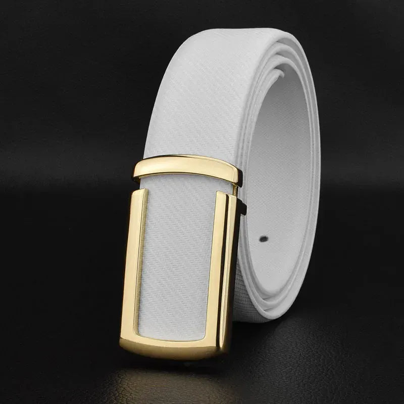 Ceintures Homme Cuir Blanc Ma boutique