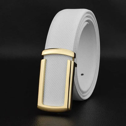 Ceintures Homme Cuir Blanc Ma boutique