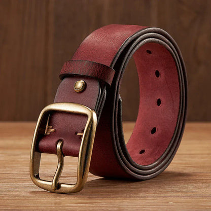 Marron Rouge / 120cm Ceintures Luxe Homme Marron Ma boutique