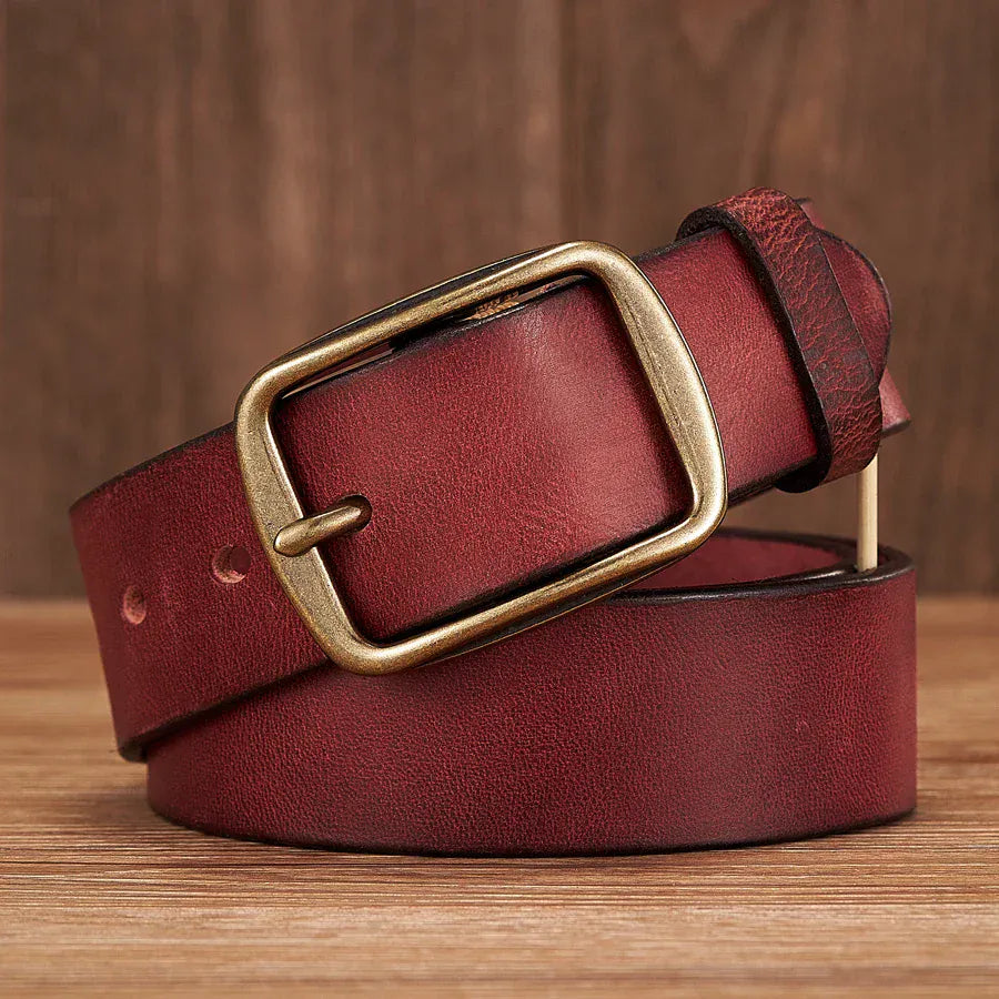 Ceintures Luxe Homme Marron Ma boutique