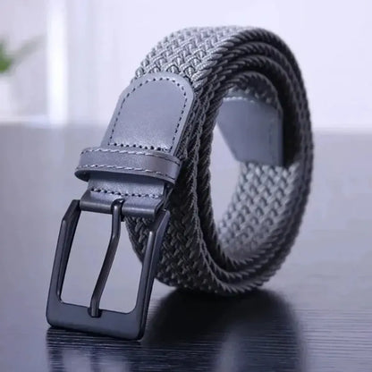 Gris Ceintures Marron Homme Tressée Ma boutique