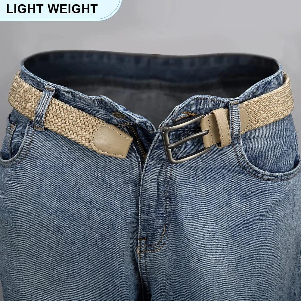 Ceintures Tressées Homme Blanc Ma boutique