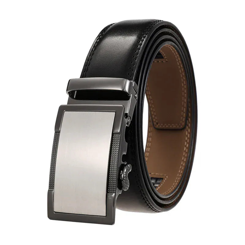 Noir 2 / 105cm Ceintures Western Homme Cuir Epais Ma boutique
