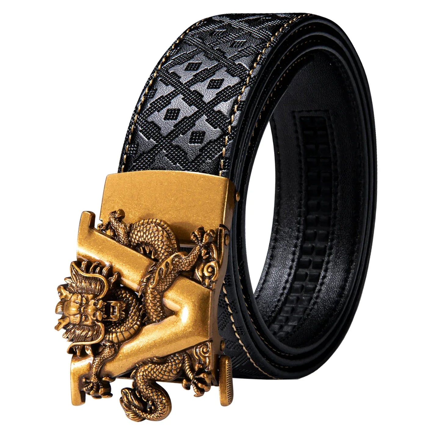 AJ / 110cm Ceintures Western Homme Noir Ma boutique