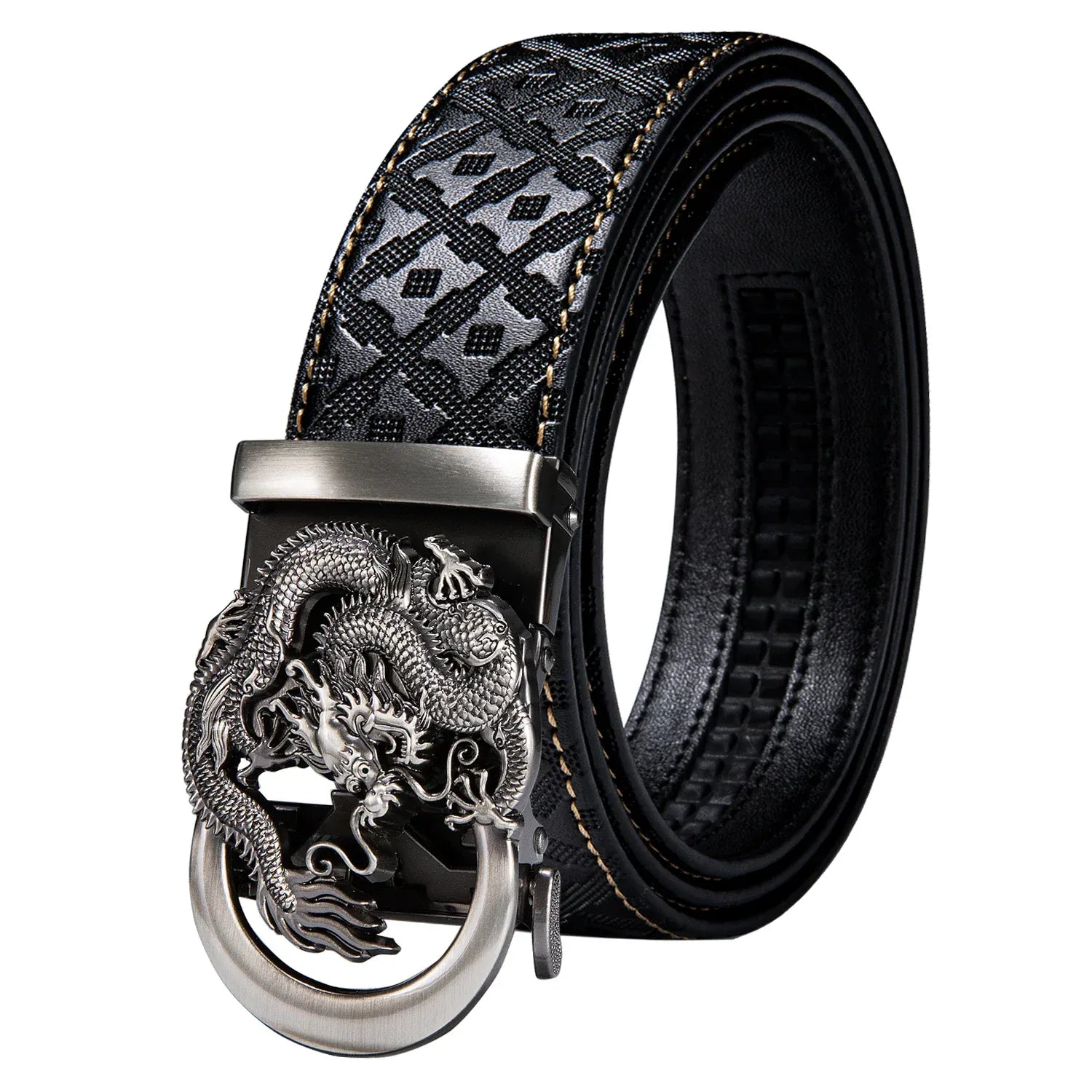 AE / 130cm Ceintures Western Homme Noir Ma boutique
