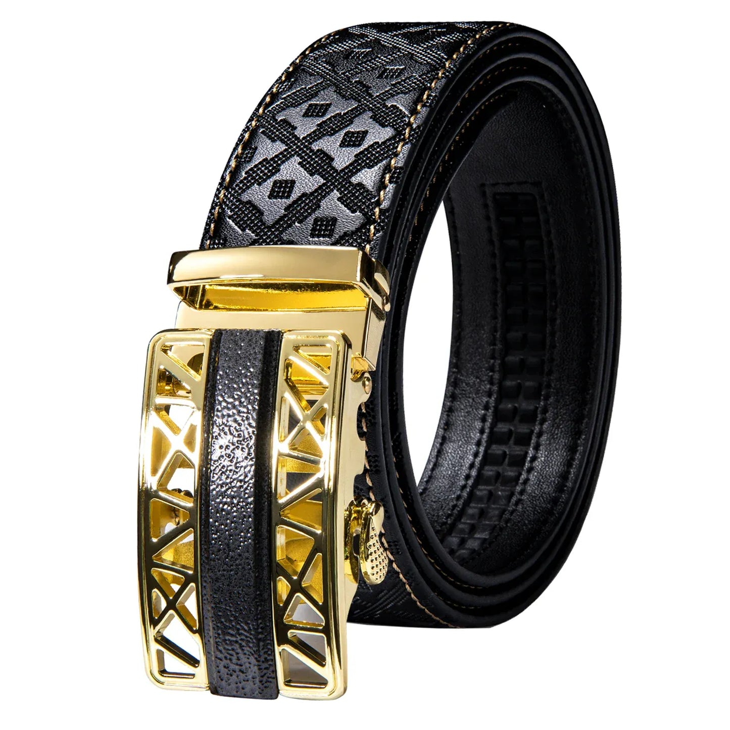 AA / 120cm Ceintures Western Homme Noir Ma boutique