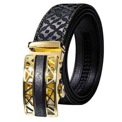 AA / 120cm Ceintures Western Homme Noir Ma boutique