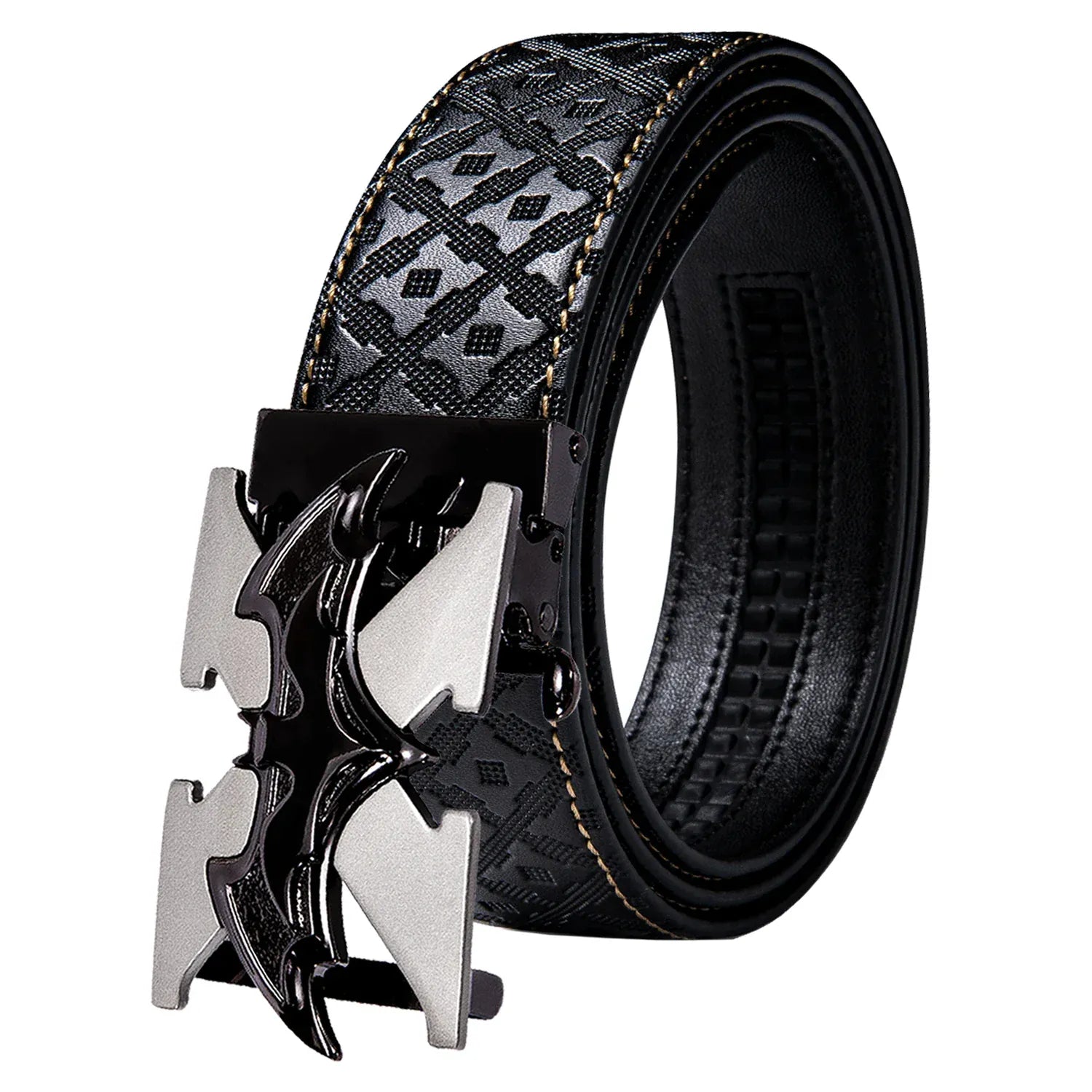O / 130cm Ceintures Western Homme Noir Ma boutique