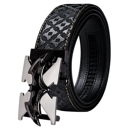 O / 130cm Ceintures Western Homme Noir Ma boutique