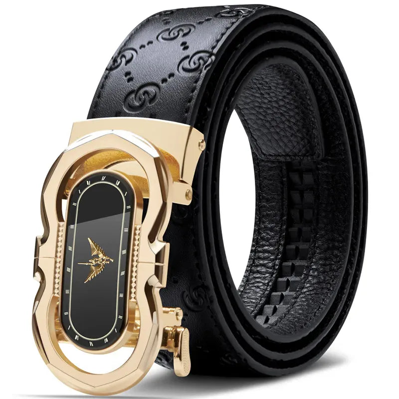Or A / 105cm Coffret Cadeau Ceinture Cuir Homme Ma boutique