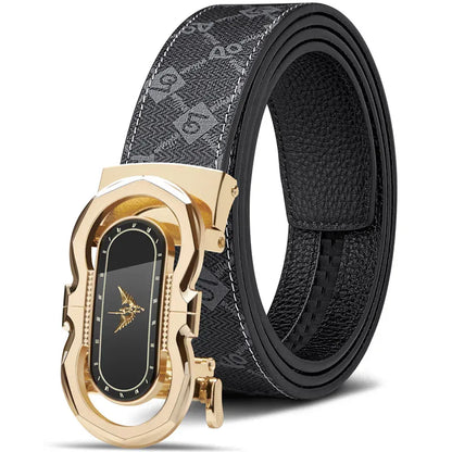 Or B / 105cm Coffret Cadeau Ceinture Cuir Homme Ma boutique