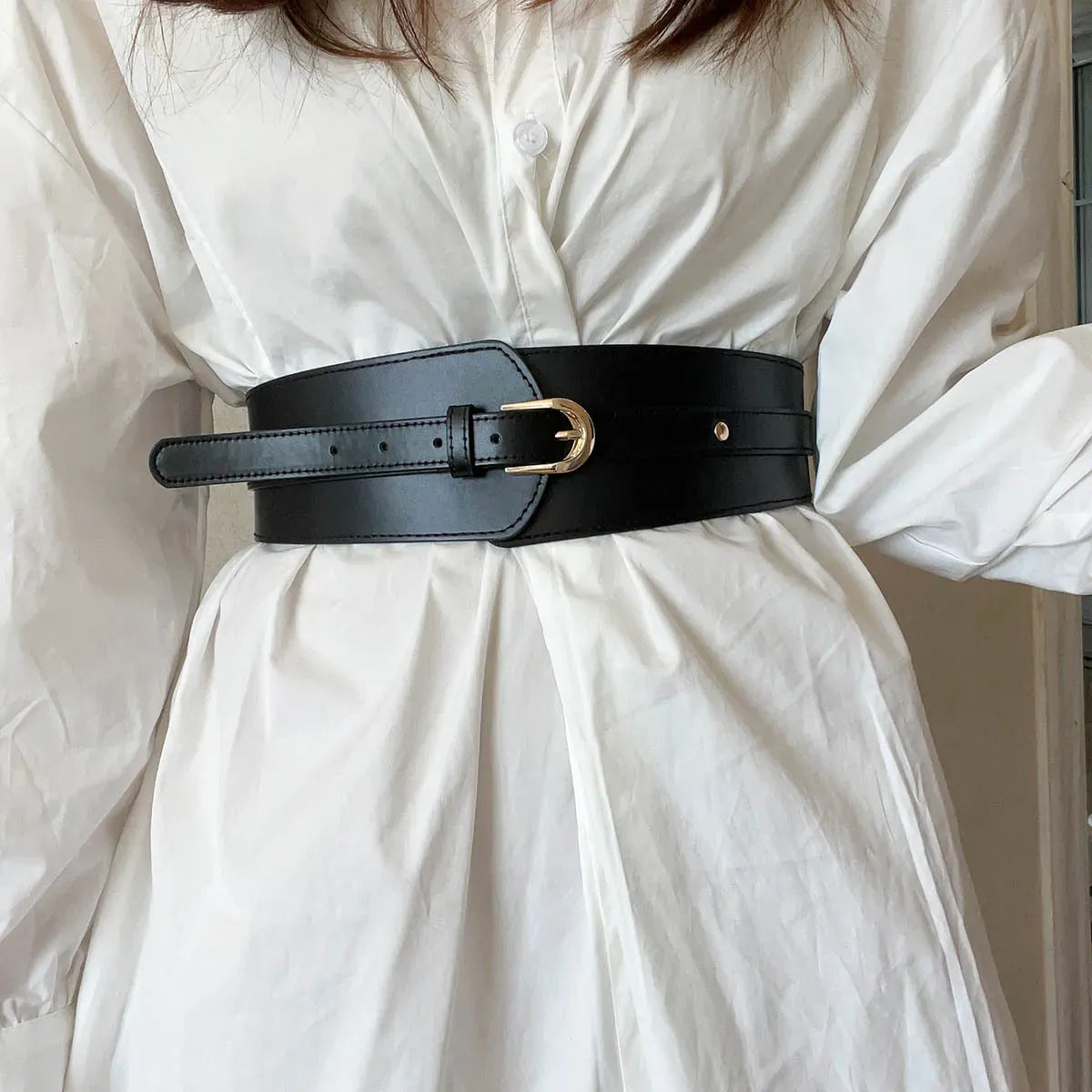 Grosse ceinture femme pour robe CeinturesCuir