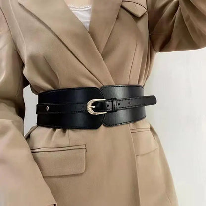 Grosse ceinture marron femme CeinturesCuir