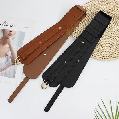Grosse ceinture marron femme CeinturesCuir