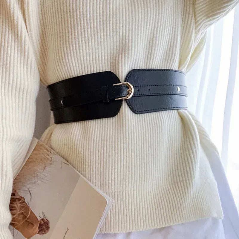 Grosse ceinture marron femme CeinturesCuir