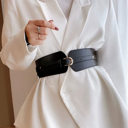 Grosse ceinture marron femme CeinturesCuir