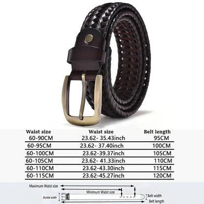La Ceinture Homme Cadeau Fête des Pères :  Fait Toujours Plaisir Café / 105cm
