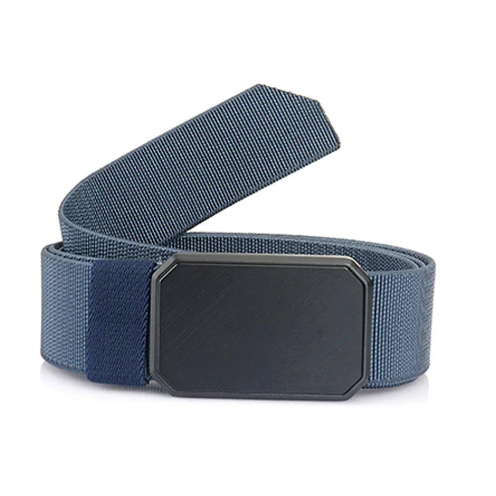 La Ceinture Homme Fermeture Magnétique : L'Accessoire  du Quotidien Bleu