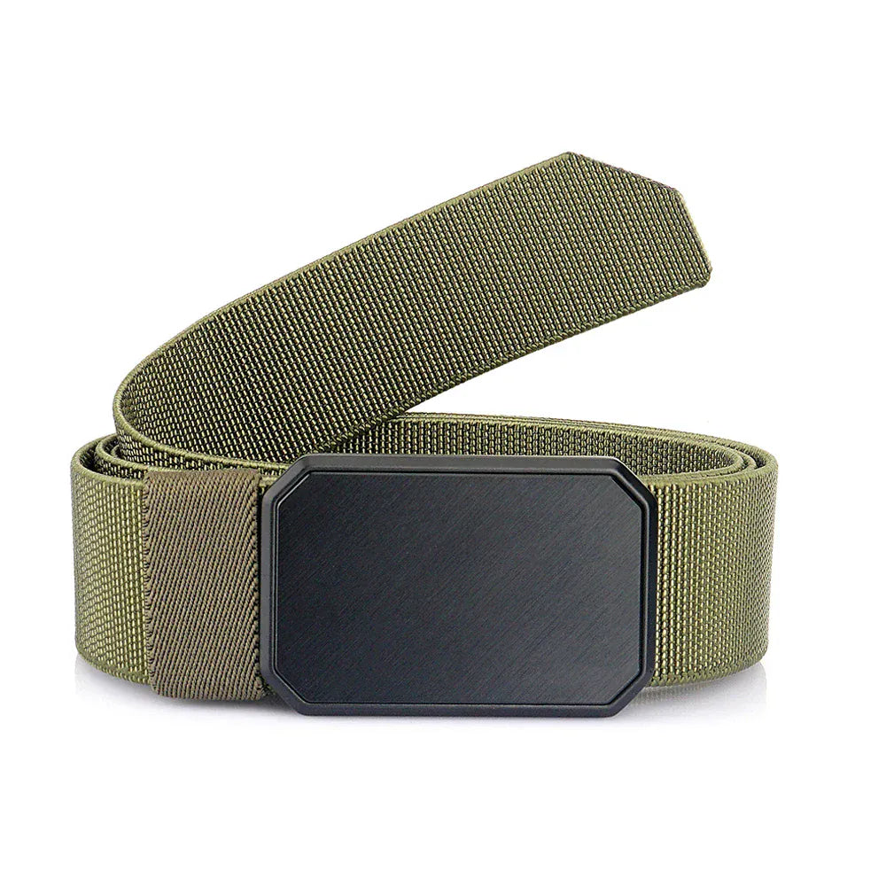 La Ceinture Homme Fermeture Magnétique : L'Accessoire  du Quotidien Vert