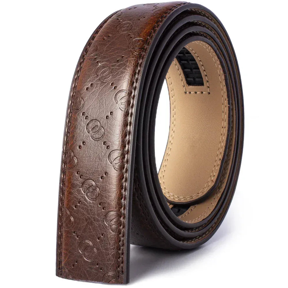 R / 135cm Lanière pour Ceinture Automatique Homme sans Boucle Ma boutique