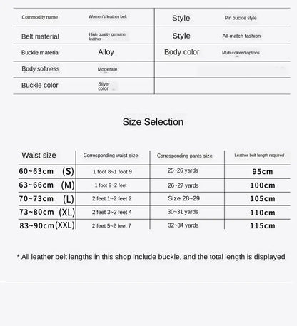Women Belt Luxury Designer Needle Hole Adjustable Belt Buckle Fashion Leather Jeans Waistband Girl High Quality Female Belts New CeinturesCuir